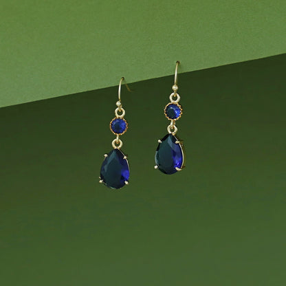 Golden Glossy Stone Drop