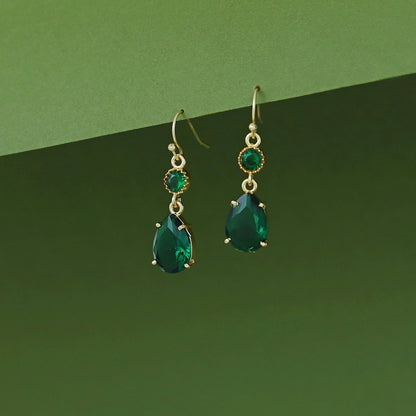 Golden Glossy Stone Drop